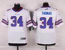 Nike NFL Elite Bills Jersey #34 Thomas White