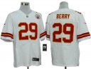 NFL Kansas City Chiefs Jerseys Berry 29 White