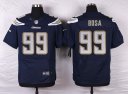 Nike NFL Elite Chargers Jersey #99 Bosa Navy Blue