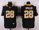 Nike NFL Elite Saints Jersey #28 Spiller Black