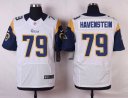 Nike NFL Elite Rams Jersey #79 Havenstein White
