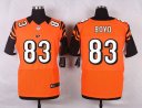 Nike NFL Elite Bengals Jersey #83 Boyd Orange
