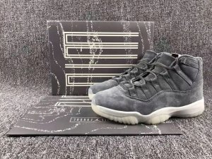 Air Jordan 11 PRM Grey Suede