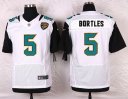 Nike NFL Elite Jaguars Jersey #5 Bortles White