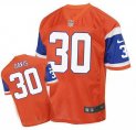 Nike NFL Elite Stitched Broncos Jersey #30 Davis
