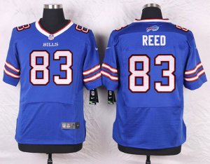 Nike NFL Elite Bills Jersey #83 Reed Blue