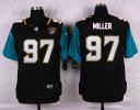 Nike NFL Elite Jaguars Jersey #97 Miller Black