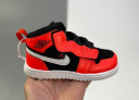 Kids Air Jordan 1 Shoe Black Red GD9000122-36