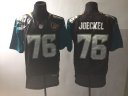 Nike NFL Elite Jaguars Jersey #76 Joeckel Black