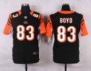 Nike NFL Elite Bengals Jersey #83 Boyd Black