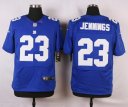 Nike NFL Elite Giants Jersey #23 Jennings Blue