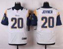 Nike NFL Elite Rams Jersey #20 Joyner White