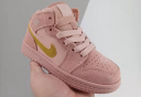 Air Jordan 1 Kids Shoes Pink100