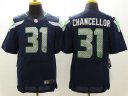 Nike NFL Elite Seahawks Jersey #31 Chancellor Blue
