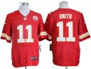NFL Kansas City Chiefs Jerseys Smith 11 Red