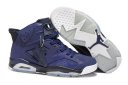 AAAA Nike Air Jordan 6 Shoes Blue Purple