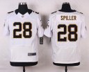 Nike NFL Elite Saints Jersey #28 Spiller White