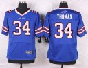 Nike NFL Elite Bills Jersey #34 Thomas Blue