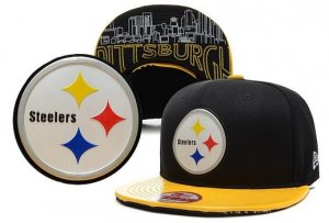 Steelers Snapback Hat 76 YD