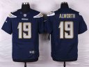 Nike NFL Elite Chargers Jersey #19 Alworth Navy Blue