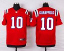 Nike NFL Elite Patriots Jersey #10 Garoppolo Red