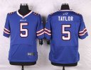 Nike NFL Elite Bills Jersey #5 Taylor Blue
