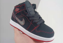 Air Jordan 1 Kids Shoes Red Black 100