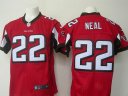 Nike NFL Jersey Falcons #22 Neal Elite Red