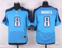 Nike NFL Elite Jersey Titans #8 Mariota Light Blue
