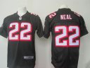 Nike NFL Jersey Falcons #22 Neal Elite Black
