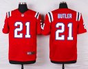 Nike NFL Elite Patriots Jersey #21 Butler Red