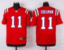 Nike NFL Elite Patriots Jersey #11 Edelman Red