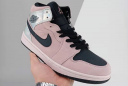 Air Jordan 1 Shoes Pink Black sz7-11