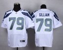 Nike NFL Elite Seahawks Jersey #79 Gilliam White