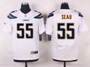 Nike NFL Elite Chargers Jersey #55 Seau White