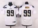 Nike NFL Elite Chargers Jersey #99 Bosa White