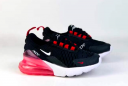 Kid Air Max 270 For Wholesale Black Red