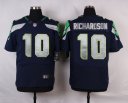 Nike NFL Elite Seahawks Jersey #10 Richardson Blue