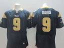 Nike NFL Elite Rams Jersey #9 Davis Blue