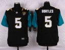 Nike NFL Elite Jaguars Jersey #5 Bortles Black