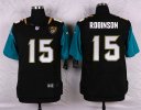 Nike NFL Elite Jaguars Jersey #15 Robinson Black