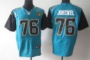 Nike NFL Elite Jaguars Jersey #76 Joeckel Green
