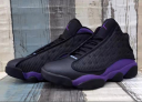 Mens Air Jordan 13 Shoes Wholesale Black Purple 110