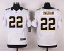 Nike NFL Elite Saints Jersey #22 Ingram White