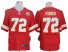 NFL Kansas City Chiefs Jerseys Fisher 72 Red