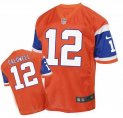 Nike NFL Elite Stitched Broncos Jersey #12 Caldwell