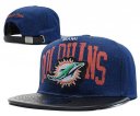 Dolphins Snapback Hat-26-YD