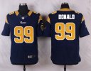 Nike NFL Elite Rams Jersey #99 Donald Blue