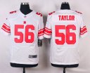 Nike NFL Elite Giants Jersey #56 Taylor White