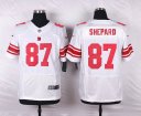 Nike NFL Elite Giants Jersey #87 Shepard White